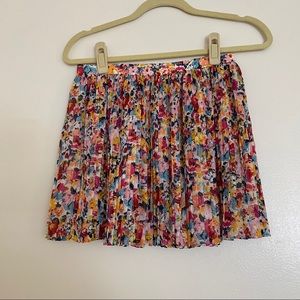 NWT - BCBGeneration Floral Mini Skirt